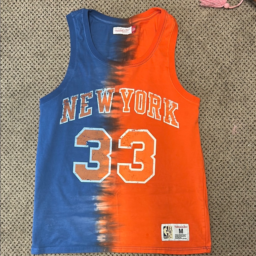 Mitchell & Ness New York Split Tank Top